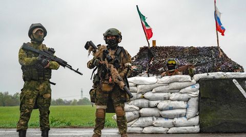Russland Soldaten