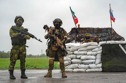 Russland Soldaten