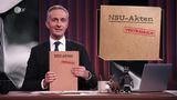 Jan Böhmermann bei der Präsentation der NSU-Akten