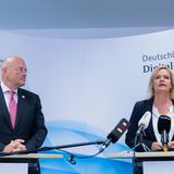 Arne Schönbohm und Nancy Faeser