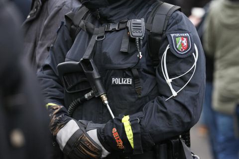 Polizist der Polizei NRW