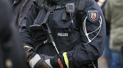 Polizist der Polizei NRW