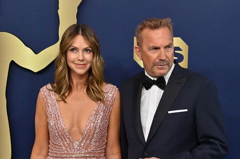 Kevin und Christine Costner bei einer Preisverleihung im Februar diesen Jahres