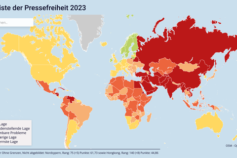 KArte Pressefreiheit