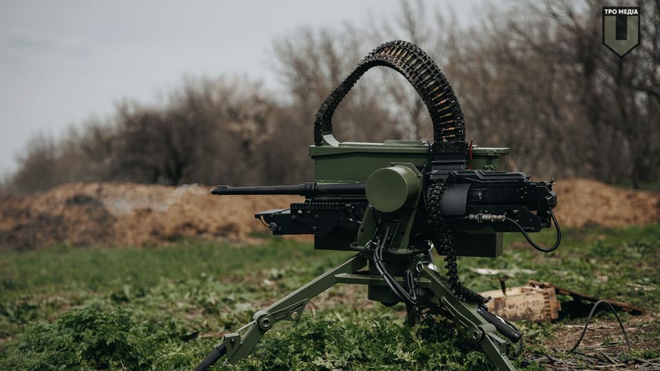 Ukraine Sablya Maschinengewehr
