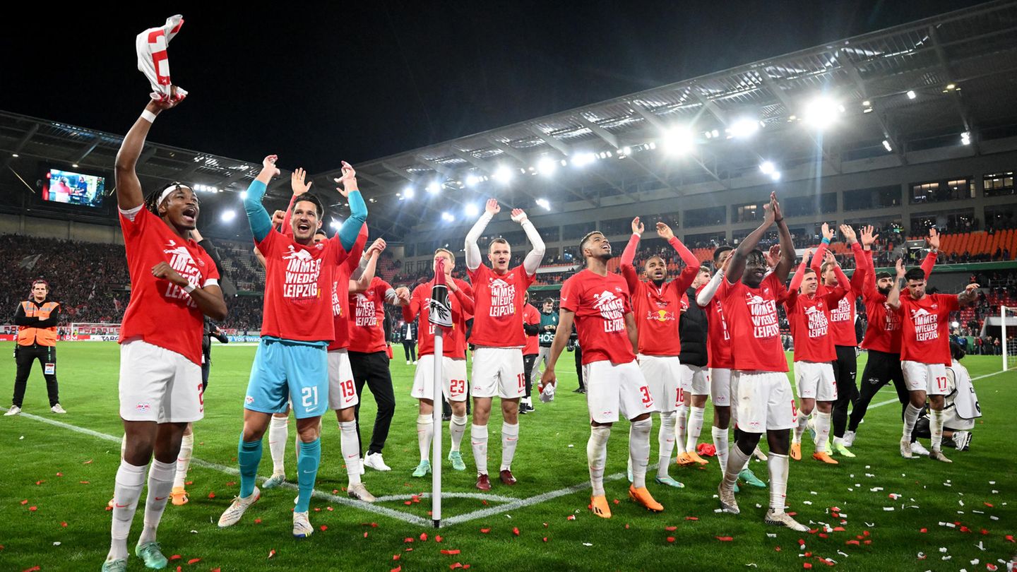 RB durfte sich hingegen freuen. Sie zogen zum dritten Mal in Folge in das Finale des DFB-Pokals ein. Und Titelverteidiger sind sie zudem.