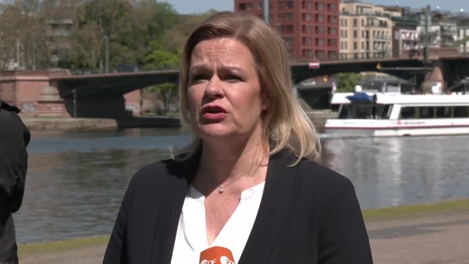 Video: Großrazzia gegen 'Ndrangheta: Faeser lobt Strafverfolgungsbehörden