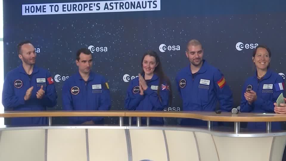Video: ESA stellt neue Astronautenanwärter vor
