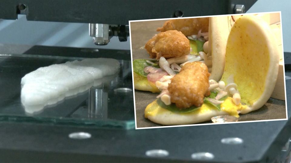 Ohne Angel und Netz: Dieses Fischfilet kommt aus dem 3D-Drucker
