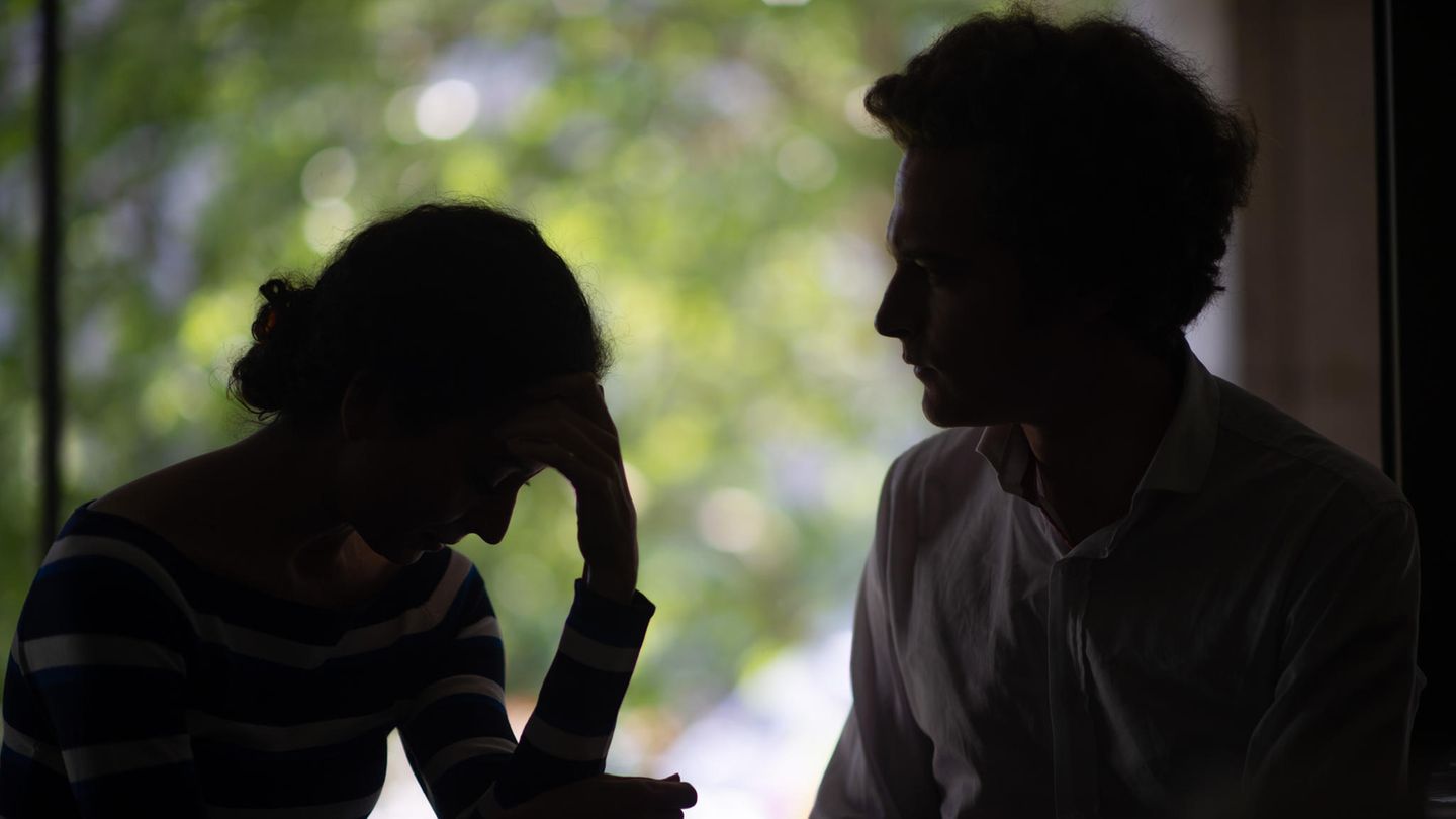 Ein streitendes Paar