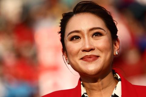 Die thailändische Oppositionskandidatin Paetongtarn Shinawatra tritt bei den Wahlen in Thailand an