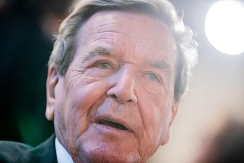 Ex-Bundeskanzler Gerhard Schröder (SPD)