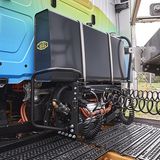 Mercedes eActros LongHaul mit elektrischer Schnittstelle