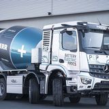 Mercedes E-Arocs als Fahrmischer