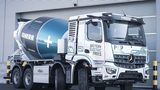 Mercedes E-Arocs als Fahrmischer