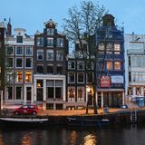 Straßenzug in Amsterdam