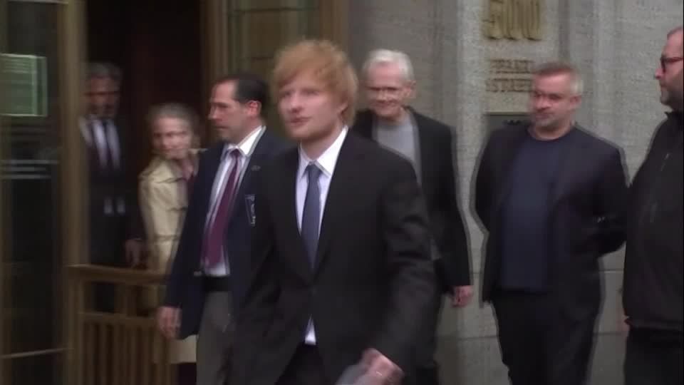 Video: US-Gericht weist Plagiatsvorwurf gegen Popstar Ed Sheeran zurück