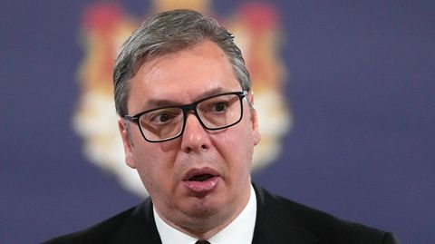 Serbiens Präsident Aleksandar Vučić