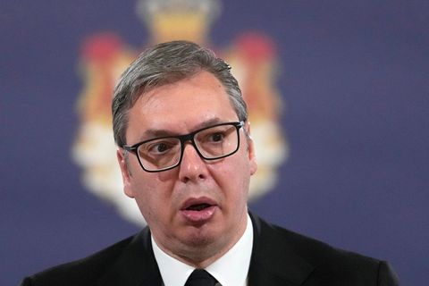 Serbiens Präsident Aleksandar Vučić