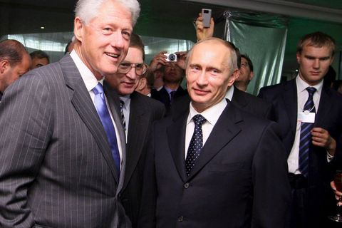 Bill Clinton Wladimir Putin