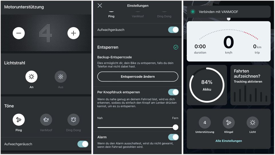 VanMoof App