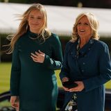 Die First Lady der UA, Jill Biden, gemeinsam mit ihrer Enkelin Finnegan Biden