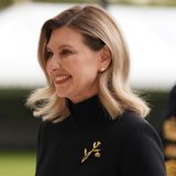 Olena Zelenska, First Lady der Ukraine, trifft im Buckingham Palace in London zum Empfang ein