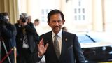 Ohne Begleitung an seiner Seite: Der Sultan von Brunei, Hassanal Bolkiah