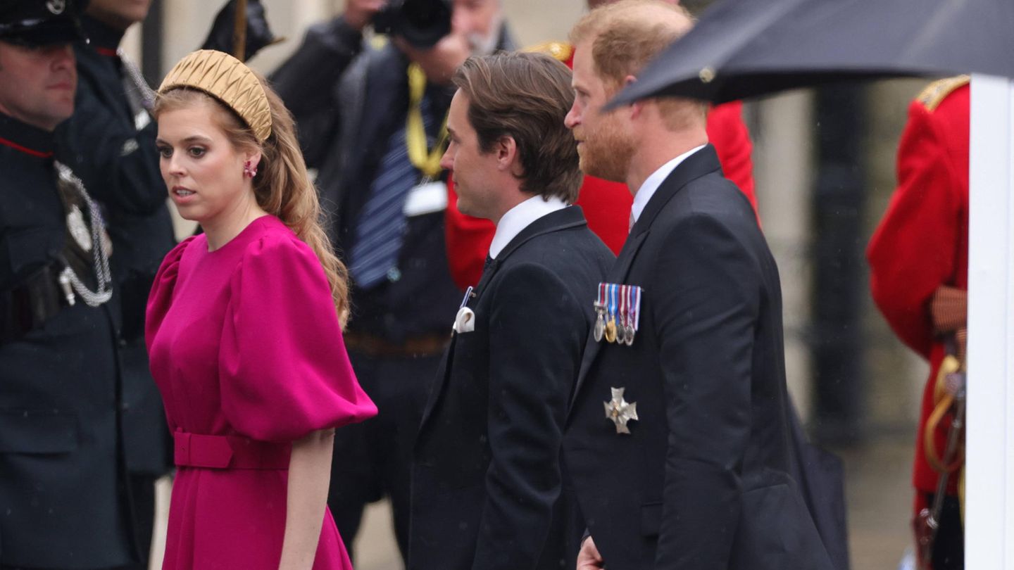 Beatrice und Prinz Harry