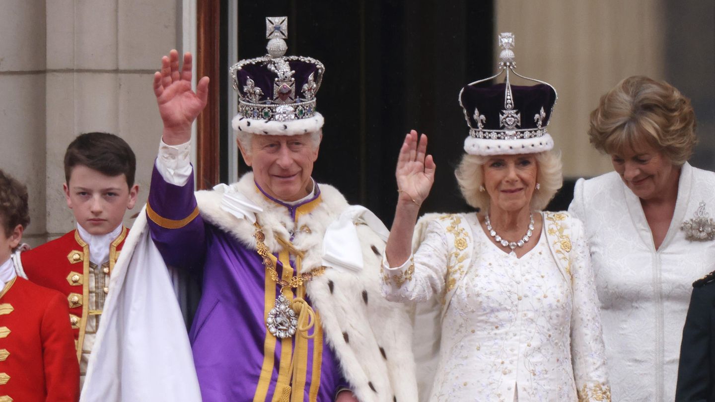 Coronation of King Charles III.  and Camilla at Westminster Abbey