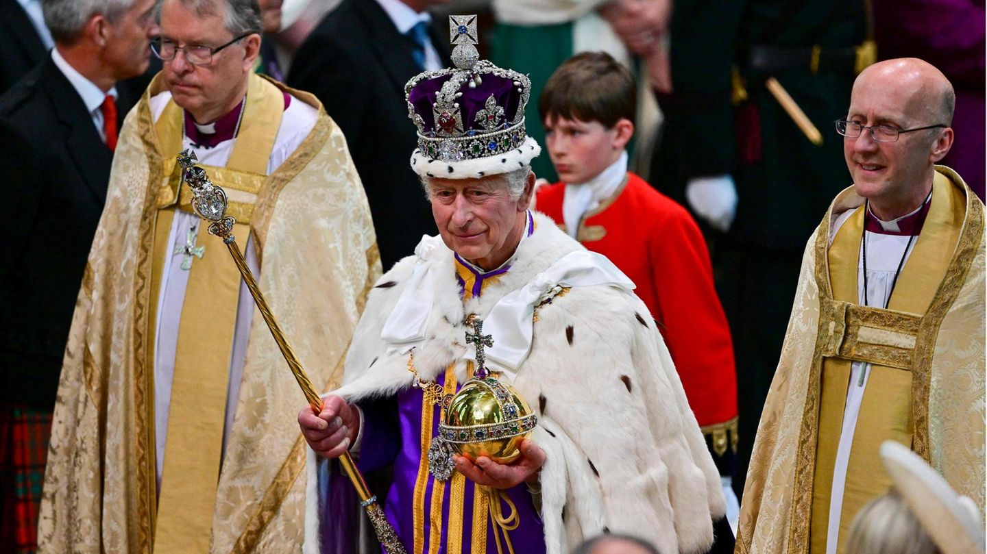King Charles III: The images of his coronation in May 2023