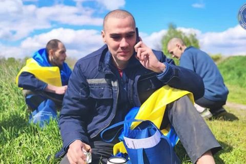 Krieg in der Ukraine: Austausch: 45 Asow-Soldaten aus russischer Gefangenschaft zurückgekehrt