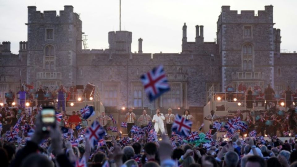Popkonzert auf Schloss Windsor