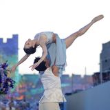 Tänzer vor Schloss Windsor