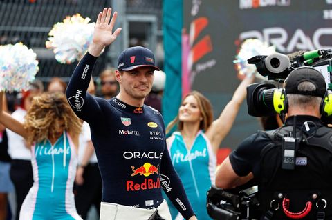 Max Verstappen bei der Fahrer-Präsentation In Miami