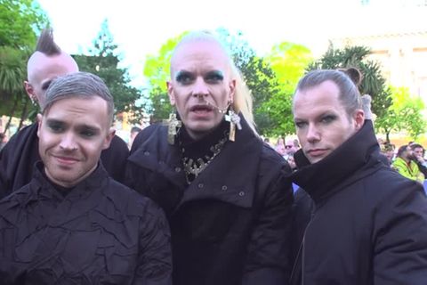 Video: Glamourstart in die ESC-Woche