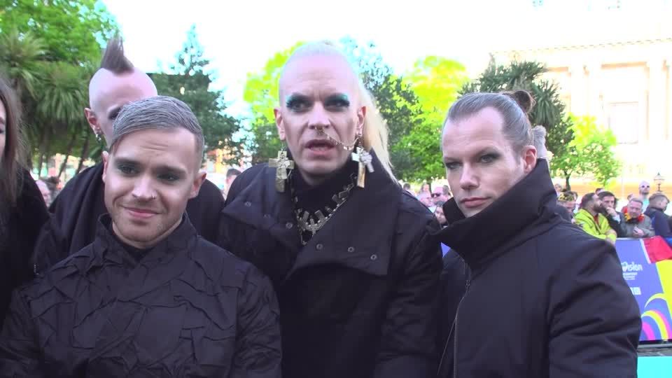 Video: Glamourstart in die ESC-Woche