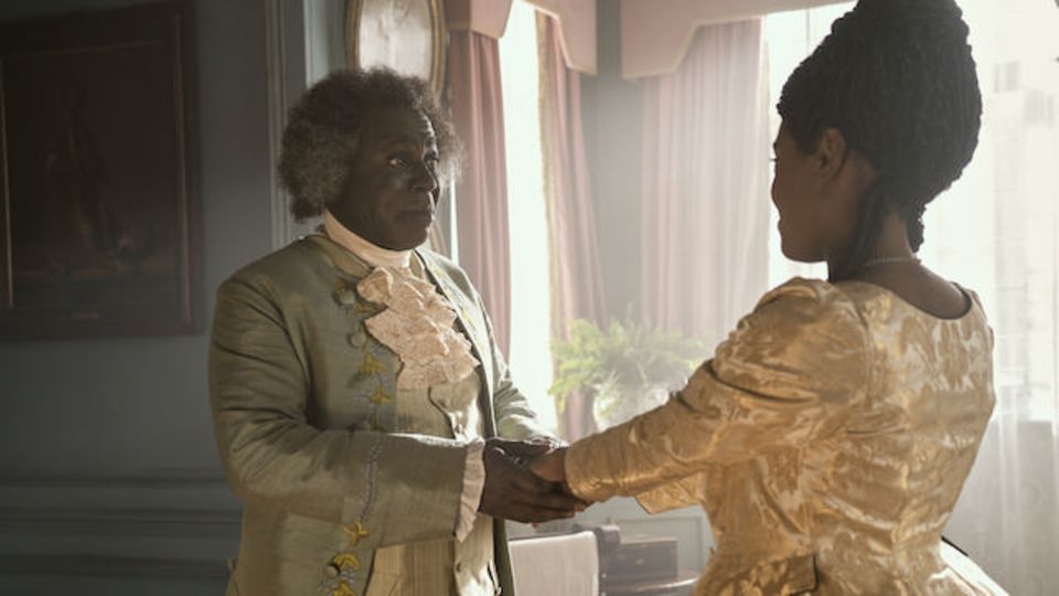 Lady Agatha mit ihrem Gatten Lord Danbury.