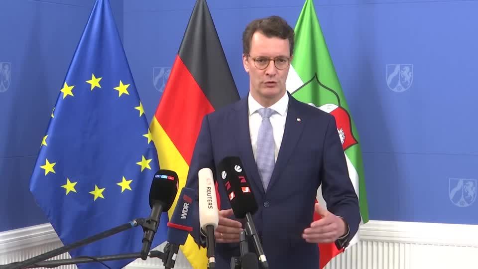 Video: Wüst vor Flüchtlingsgipfel:  "Bund hat kein ausreichendes Problembewusstsein"