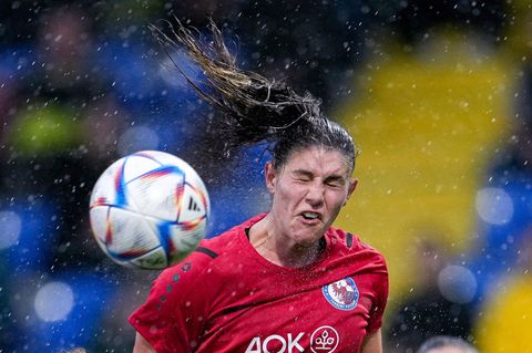 Frauenfußball: Die Kanadierin Jessica De Filippo im Einsatz für den 1. FFC Turbine Potsdam
