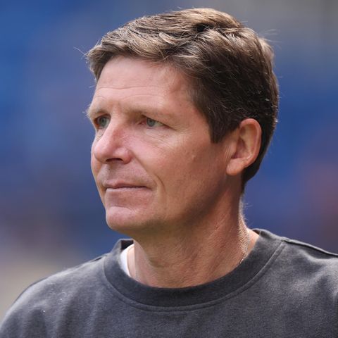 Eintracht-Trainer Oliver Glasner vor dem Bundesligaspiel gegen Hoffenheim