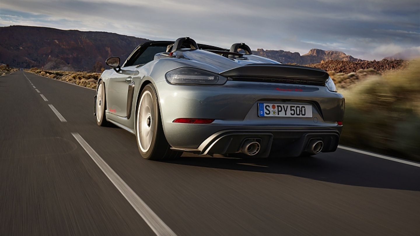 New presentation: Porsche 718 Spyder RS: Thunderstorm