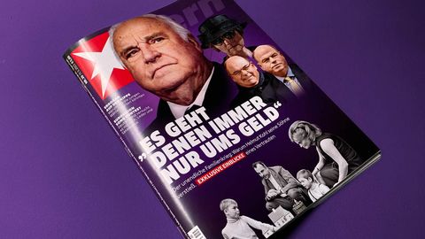 Das Titelbild der aktuellen stern-Ausgabe mit Helmut Kohl