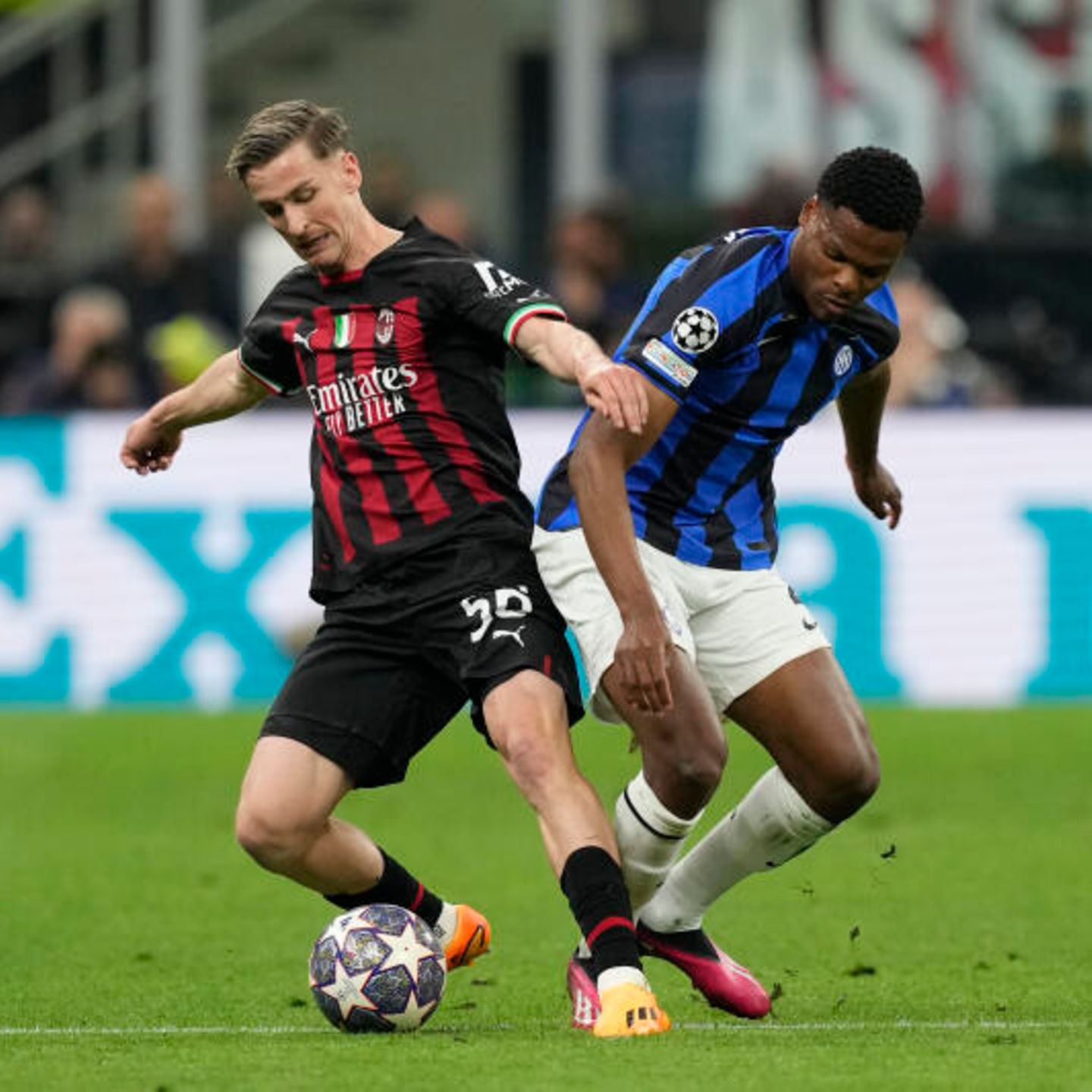 Champions League Inter schlägt AC Mailand beim Halbfinal-Derby STERN.de