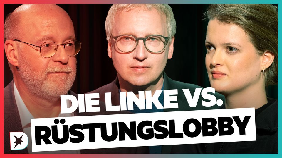 DISKUTHEK: Lobbyist streitet mit Linken-Politikerin über Rüstungsexporte