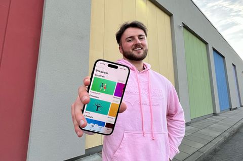 Nils Bernschneider (24) entwickelt und betreibt die App Lengo