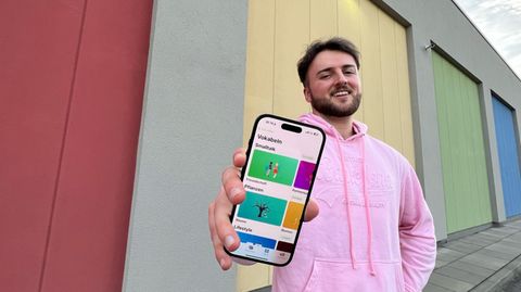 Nils Bernschneider (24) entwickelt und betreibt die App Lengo