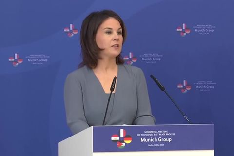Video: Baerbock zu Nahost: "Angriffe müssen sofort aufhören"