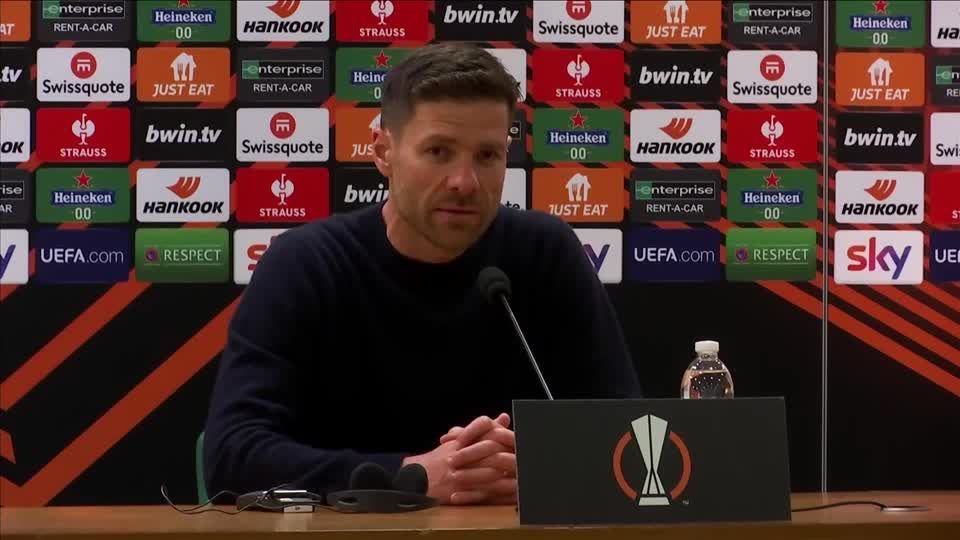 Video: Alonso enttäuscht nach Leverkusen-Niederlage gegen AS Rom