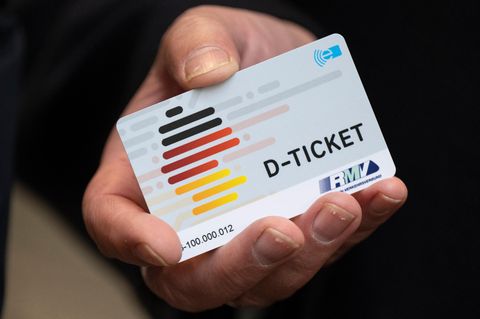 Ein "Deutschlandticket" im Chipkartenformat